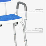 Anti slip shower chair with adjustable height 73258628