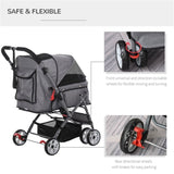 ZUN Dog Stroller /small animal cage/Pet cages （Prohibited by WalMart） 47054651