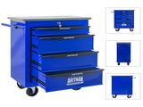 4 Drawers Multifunctional Tool Cart with Wheels,Metal Rolling Tool Cart Storage for Garage Workshop W1102P298224