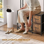 ZUN Hall Tree/Shoe Cabinet/Shoe Storage Cabinet （Prohibited by WalMart） 28303583