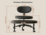 Ergonomic Office Chair Multi-Position Cross Legged Design for Adults, Swivel Meditation & ADHD W3394P419037