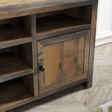 Joshua Creek 84 inch TV Stand Console for TVs up to 95 inches, No Assembly Required, Barnwood Finish GL-B108P160172