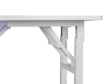 Foldable Manicure Table with Electric Dust Collector, Lockable Wheels, Wrist Cushion, Drawers & 05935008