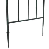 ZUN Arc Roof Wrought Iron Arch Plant Climbing Frame 00152539