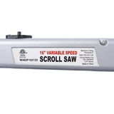 16-Inch Variable Speed Scroll Saw with Extra-Large Adjustable Tilting Table Ideal for Woodworking W465P182125