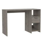 ZUN Arlington Computer Desk with 2-Open Storage Shelves and Drawer with Handle B128P148860