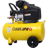 3.5HP Portable 10 Gallons Oil-Lubricated Air Compressor Tank Ultra Quiet Horizontal Tank Adjustable W46564402
