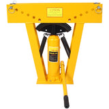 12 Ton Pipe Bender Manual Hydraulic, Piping Bending Exhaust Tube Fabric with 6 Dies, Adjustable W465P192109