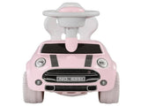 Foot-to-Floor Sliding Car for 18-36 Months, Pink Toddler Ride-On Toy with Horn & Anti-Over-Backwards 27885106
