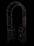 Metal Garden with doors Garden Arbor Trellis Climbing Plants Support Outdoor Wedding W656127047