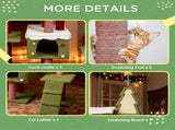 Wide Christmas Cat Tree Tower for Indoor Cats W243P382868