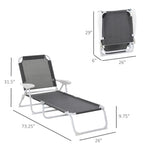 ZUN Folding Lounge Chairs / beach chair （Prohibited by WalMart） 12926720