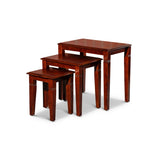 3-Piece Nesting Table Set, Cherry B04660617