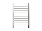 Brushed Nickel Heated Towel Rack for Bathroom,Wall Mounted with Intelligent Touch Screen Timer, 99313636