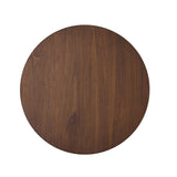 Wood Counter Height Round Dining Table, Brown, 35.4"D x 35.4"W x 36"H 58913.00WNT
