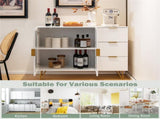 33.5-Inch Versatile Multi-Functional Storage Cabinet, Ideal for Kitchen/Dining Room/Living Room 83662750