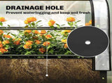 Garden Bed with Mini Greenhouse 94058872