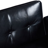 2131PU-BK,Bright plain black PU W308P182964