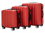 3-in-1 Multifunctional Large Capacity Traveling Storage Suitcase Luggage Set Red 48923879