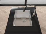 Stainless Steel Kitchen Sink, 30x19 Drop In Single Bowl, Undermount Handmade Sink in Brushed 99693634