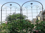 4 Pack Metal Garden for Climbing Plants Outdoor 86.7'' x 19.7'' Rustproof Plant Support Rose W158681065