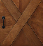 56 inch Corner TV Stand for TVs up to 60 inches, No Assembly Required, Aged Whiskey Finish GL-B108P160154