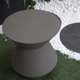 Decorative Garden Conner Table,18.1" H Modern Heavy Duty Patio Sturdy Faux Terrazzo Accent Table W2734P194115