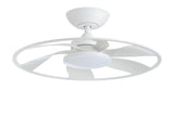 Light Pro 22 in. LED Indoor white Smart Ceiling Fan with DC Motor Unable ship on weekends, TK/TEMU 14486000