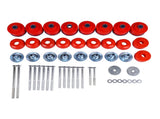 Body Cab Mount Bushings Kit Replacement for Ford F250 F350 Super Duty 1999-2007, Steel Sleeves & 62828744