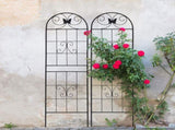 4 Pack Metal Garden Trellis 71" x 19.7" Rustproof Trellis for Climbing Plants Outdoor Flower Support W1586P266862