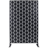 Outdoor & Indoor Privacy Metal Privacy 76" H48" W, Freestanding Decorative Privacy W465P193210