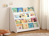 4-Tier Bookshelf,Kids Book Display Shelves,Toy Storage Organizer for Kids Room Playroom 60412810