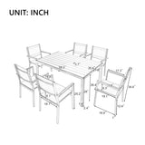 High-quality Steel Outdoor Table and Chair Set, Suitable for Patio, Balcony, Backyard. 52937466
