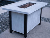 44" W x 25" H Outdoor Patio Propane Gas Fire Pit Table - 50,000 BTU High-temperature-resistant W2691P231636