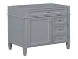 30'' Bathroom Vanity without Top Sink, Modern Bathroom Storage Cabinet with 2s and a Tip-out N710P250685E