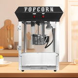 ZUN Kaitu Bar Style Popcorn Machine, 6-Ounce Popcorn Maker Popper, Black W2841P218159