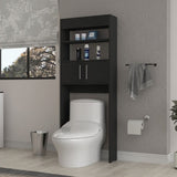 ZUN Valencia Over The Toilet Cabinet, Two Shelves, Double Door B128P148820