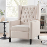 ZUN 27.16" Wide Manual Wing Chair Recliner W68062701