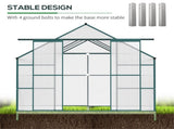 16' x 8' Aluminum Greenhouse 79852936