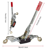 4 Ton 8000lb Hand Puller Cable Puller Pulling Hand Power Winch Hoist 38300739