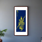 WukongTayin Energy Painting Chinese traditional Painting wall art, wood framed for home living room, 60872179