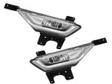 2x Fog Light Driver & Passenger Side Halogen ML3Z 15201 A for Ford F-150 2021 2022 2023 FO2592258 00383623