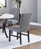 Fog Corduroy Set of 2pc Dining Chairs Modern Upholstered Seat Back Kitchen Dining Room Furniture B011P334822