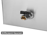 110V 600W 5L*4 Stainless Steel Four Plates Heating Food Warming Soup Pool Silver 89737780