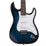 ZUN Rosewood Fingerboard Electric Guitar Blue 86695503