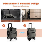40 L Large Capacity Cooler Bag with Detachable Bottom Plate Gray 38217567
