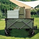 Utility Park Garden Cart Tool Customized Color Folding Camping Trolley Outdoor Picnic Beach Wagon, W321P297096