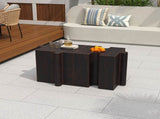 Puzzle Art Side Table, Modular Concave Edge MGO Table - Buy Singles or Combine for Custom Layouts, N770P347932A