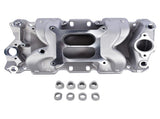 Aluminum Dual Plane Air Gap Intake Manifold For Small Block Chevy 262-400 1955-1986 38081955