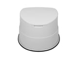 Portable Toilet with Non-slip insert Grey 74252362